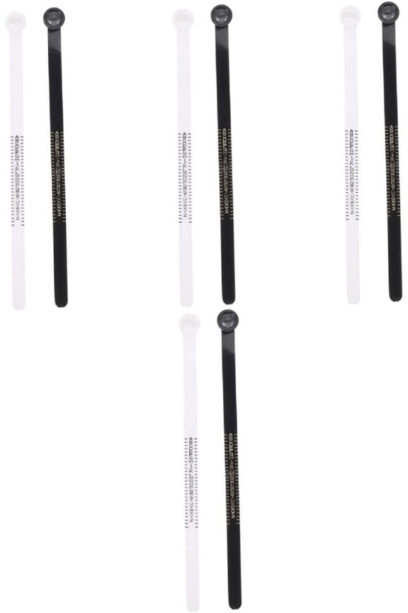 8 Pcs Ring Measurement Tape Measurer Ring Sizers for Loose Rings Finger Ring Sizer Chart Jewelry