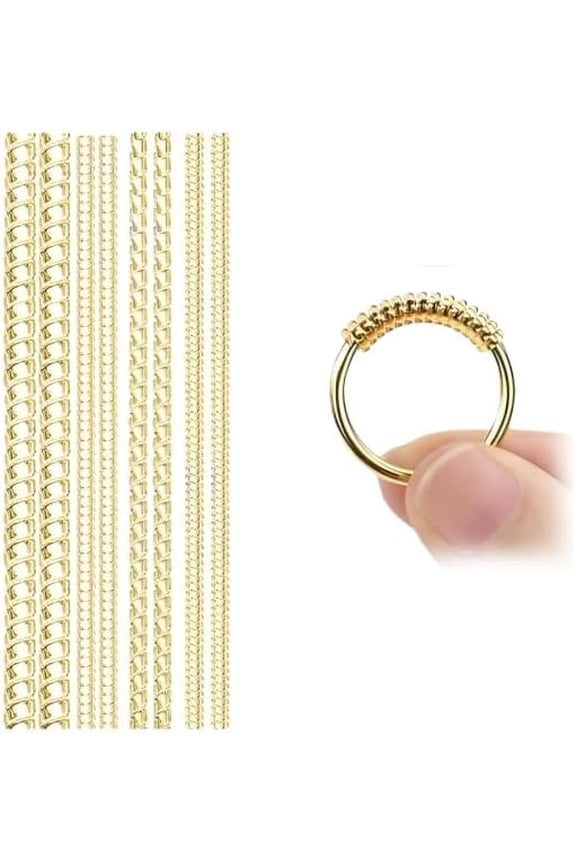 8 Pcs Ring Size Adjuster for Loose Ring, Ring Tightener for Loose Rings, 4 Sizes Invisible Silicone Ring Reducer to Make Rings Smaller, Ring Clips Make Ring Smaller Without Resizing