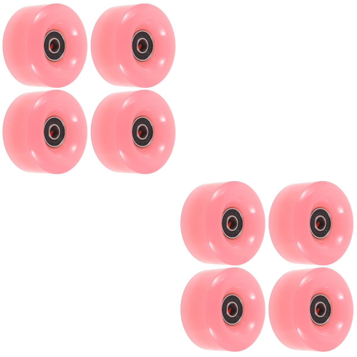 8 Pcs Roller Skate Accessories Skateboard Slide Boards Sliding Wheel