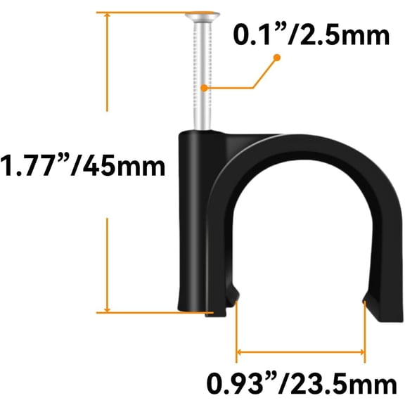 8 Pcs Rope Clamps, Reusable Rope Clamp 3/8 Inch Black Plastic Cord Connector Suitable for 7-8 mm Nylon or Braided Cord