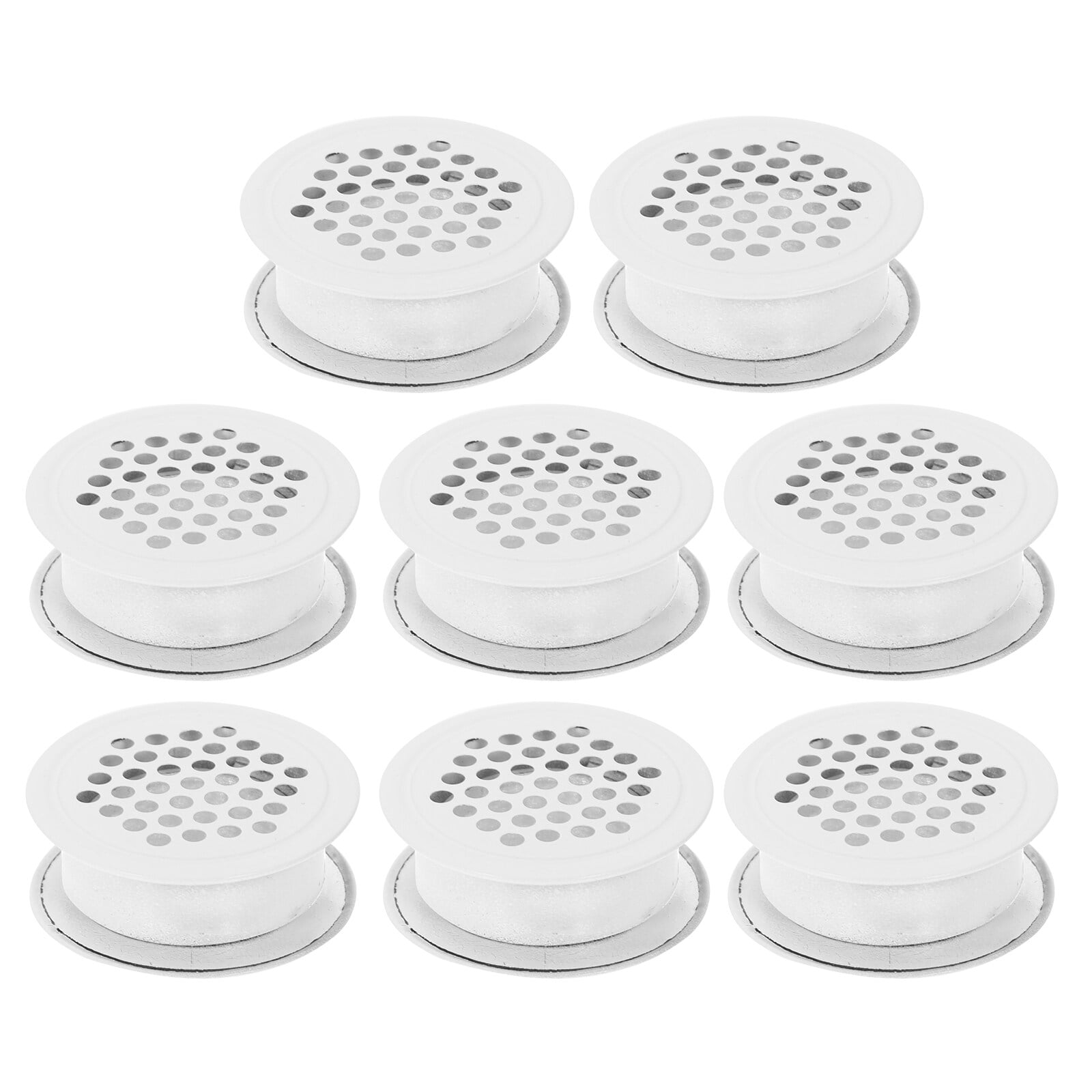 8 Pcs Round Air Vent Hole Ventilation Air Vent Holes Stainless Vent Hole