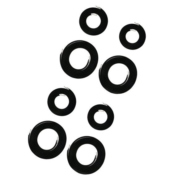 8 Pcs Rubber Cord Rope Accessories Deck Chair Rope Elastic Replacement Rope Rubber Rope Chaise Longue Cord