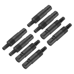 8 Pcs S-Video DIN Mini Female Socket 4 Pin Signal Transmission Mini Din Plug Mini Din Connector(PS/2 Plug)