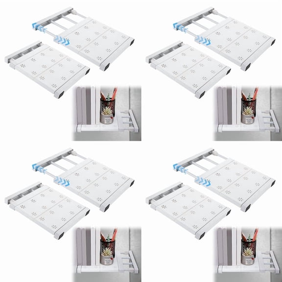 8 Pcs School Locker Shelf Organizer - Adjustable Locker Divider Mate Easy to Install for Extending Locker Use Space