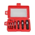 8 Pcs Screw Extractor Set Carbon Steel Easy Out Damaged Screw Extractor Kit with Storage Case