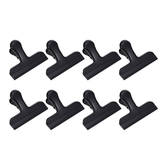 8 Pcs Sealing Clip Bag Clips for Chips Magnetic Snack Metal Stainless Steel
