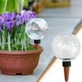 thumbnail image 1 of 8 Pcs Self Watering Globes, 17 oz Extra Large Plant Self Watering Globes Top Fill, Lazy Flower Watering Device, Plastic Water Bulbs, Slow Release Terracotta Self Watering Planter Insert, 1 of 10