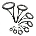 thumbnail image 1 of 8 Pcs/Set Fishing Rod Guides Tip Fish 5-18Mm Dia Pole Repair Kit Line Rings Eyes Set Rings Frame, 1 of 9