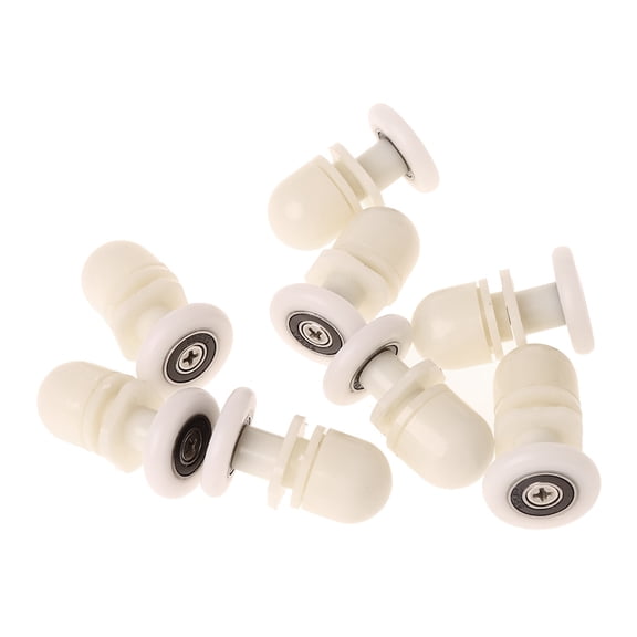 8 Pcs Shower Door Rollers Runners Wheels Pulleys Sliders Eccentric 20mm 25mm Dia