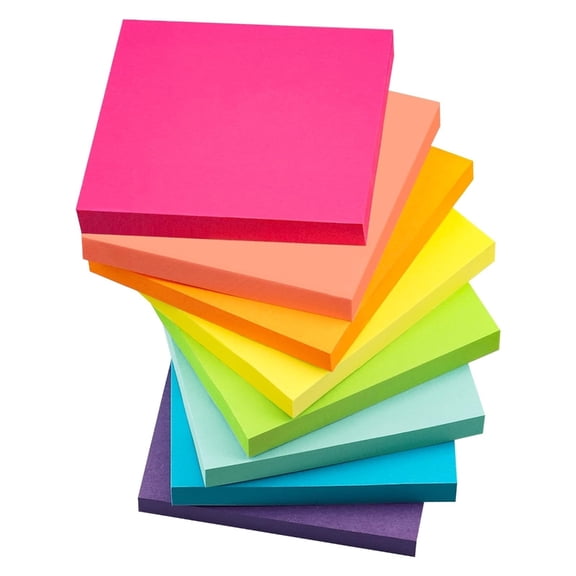 8 Pcs Simple Memo Pad Stickier Pad Aesthetic Note Pad Practical Stickier Note Gift