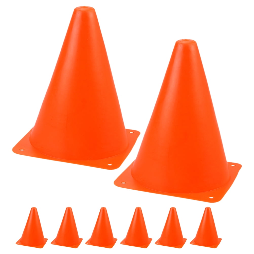 8 Pcs Soccer Training Cones Football Obstacle Athletic for Drills Multi