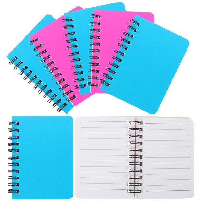 8 Pcs Spiral Notebook Small 3x5 Personalized Notepads Pocket Mini Co