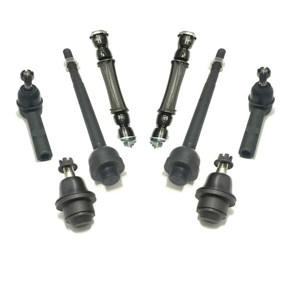 8 Pcs Suspension Steering Kit Inner & Outer Tie Rod Ends Ball Joints Sway Bar End Links / HEAVY DUTY / Non-Hybrid Models Fits select: 2007-2013 CHEVROLET SILVERADO, 2007-2014 CHEVROLET TAHOE