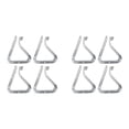 8 Pcs Tablecloth Clips, Clear Durable Plastic Table Cover Holders ...