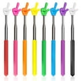 thumbnail image 1 of 8 Pcs Teacher Pointer Stick for Classroom, Extendable Pointer Finger, Telescoping Hand Pointer, Retractable Pointing Stick Reading Aid for Presentation Whiteboard School Supplies 8 Colors, 1 of 7
