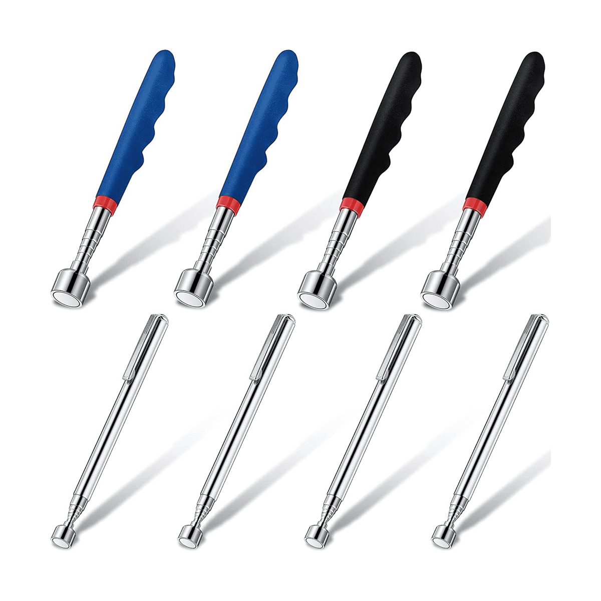 8 Pcs Telescoping Pickup Tool 20 Lbs, 3 Lbs PickUp