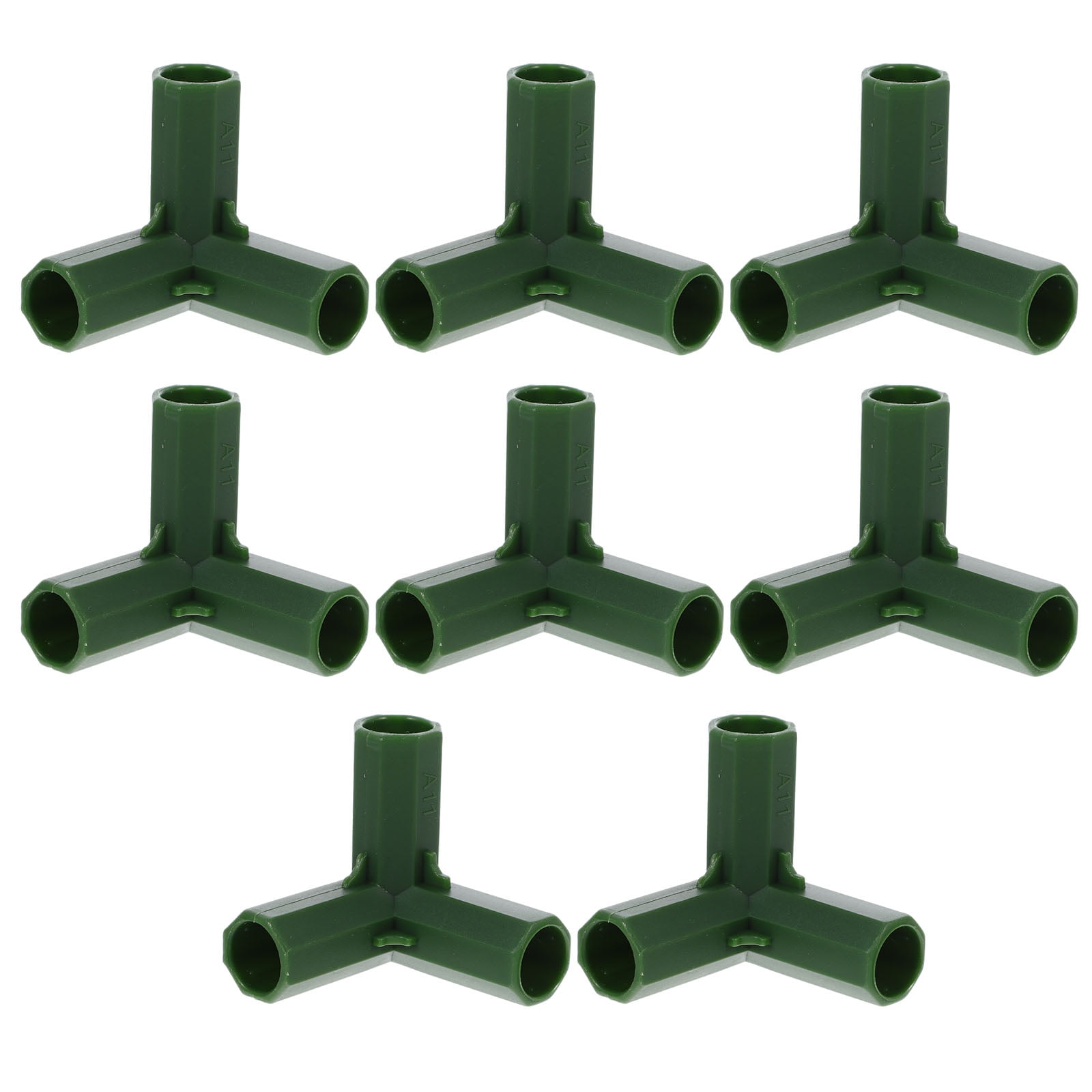 8 Pcs Tent Connection Bracket Elbow Connector Canopy Fittings Garden