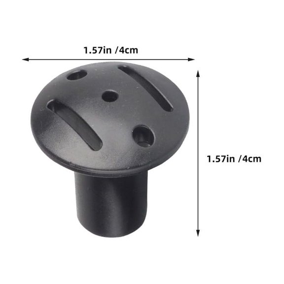 8 Pcs Tent Pole Caps Universal Fit Tarp Pole Tip Protector Lightweight 1 Pack