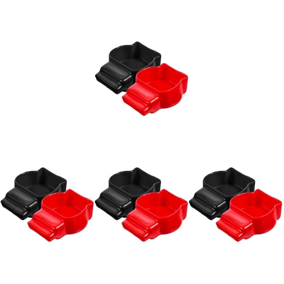 MERRYHAPY Car Battery Terminal Covers Kit, Assorted Colors, Flexible Battery Post Protectors for Vehicle Maintenance