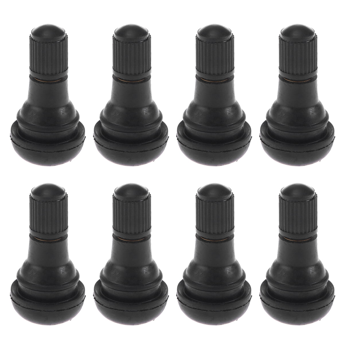 8 Pcs Tires Tyre Stems Black Stems Snapin Stem TR Valve Stems Tractor