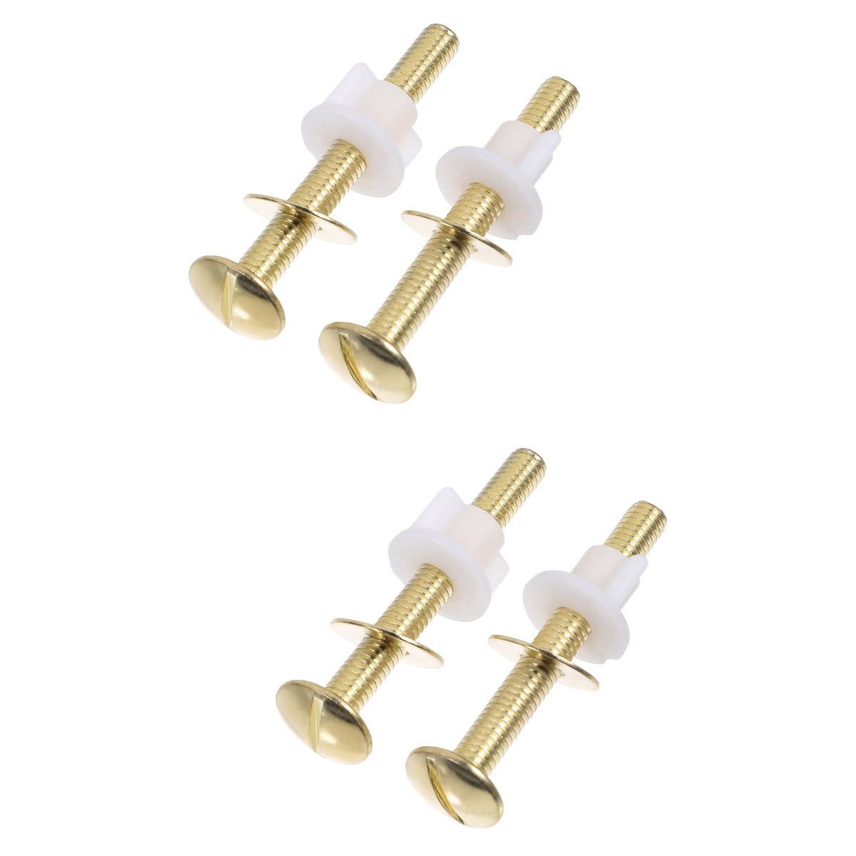 8 Pcs Toilet Bolt Washers Toilet Tank Bolts Replacement Kit Toilet Seat