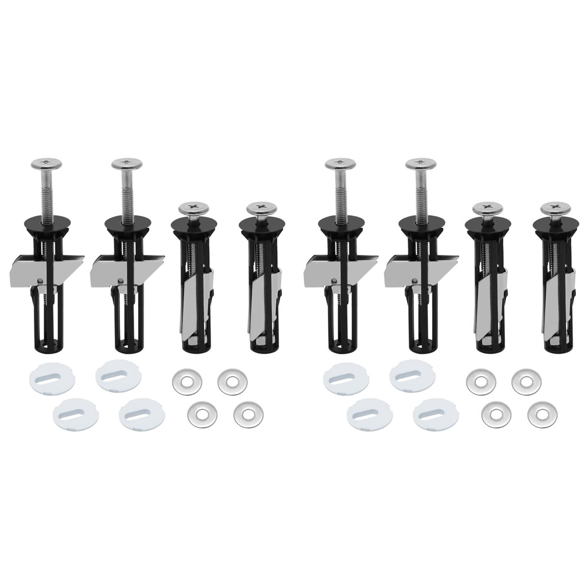 8 Pcs Toilet Seat Fittings, Toilet Seat Fixing Kit,Universal for Blind ...