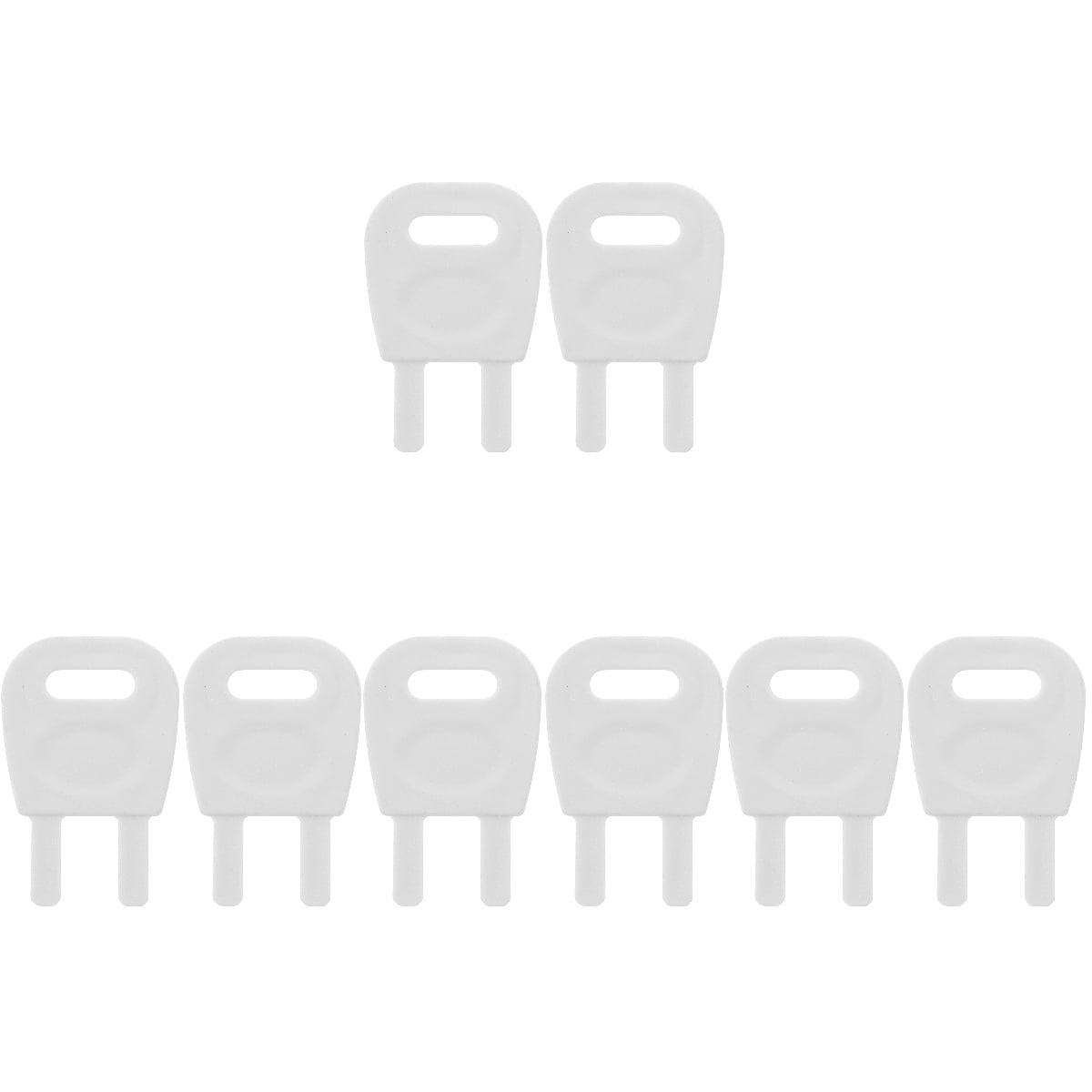 8 Pcs Toilet Tissue Paper Towel Key Bathroom Decor Commercial Dispenser ...