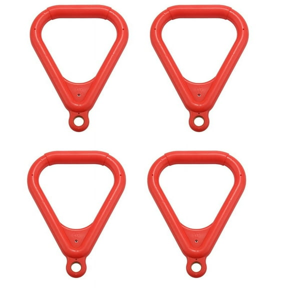 8 Pcs Trapeze Ring Swing Set Play Set Playground Trapeze Bar Jungle Gym Monkey Bar Ring Trapezoidal Ring