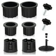 thumbnail image 1 of 8 Pcs Umbrella Base Stand Hole Ring Plug Cover and Cap Patio Replacement Parts Stabilizer, 1 of 7