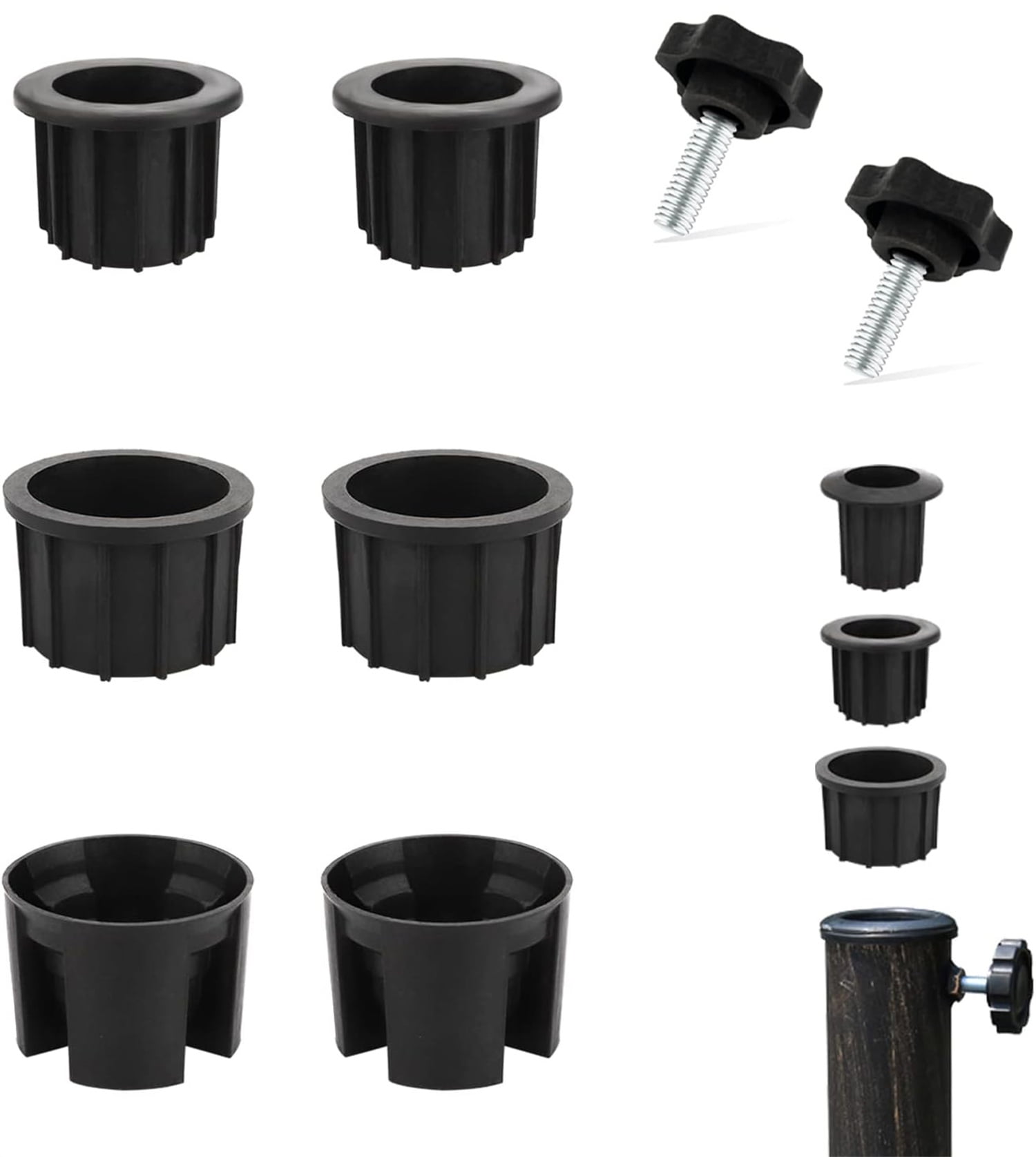 8 Pcs Umbrella Base Stand Replacement Parts,Courtyard Umbrella Base