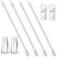 8 Pcs Vertical Blind Wands Sticks Blinds Pulling Rods