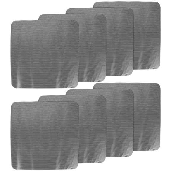 CRILSTYLEO Black Car Side Window 8 Pieces 16.5x14.9 Inches UV