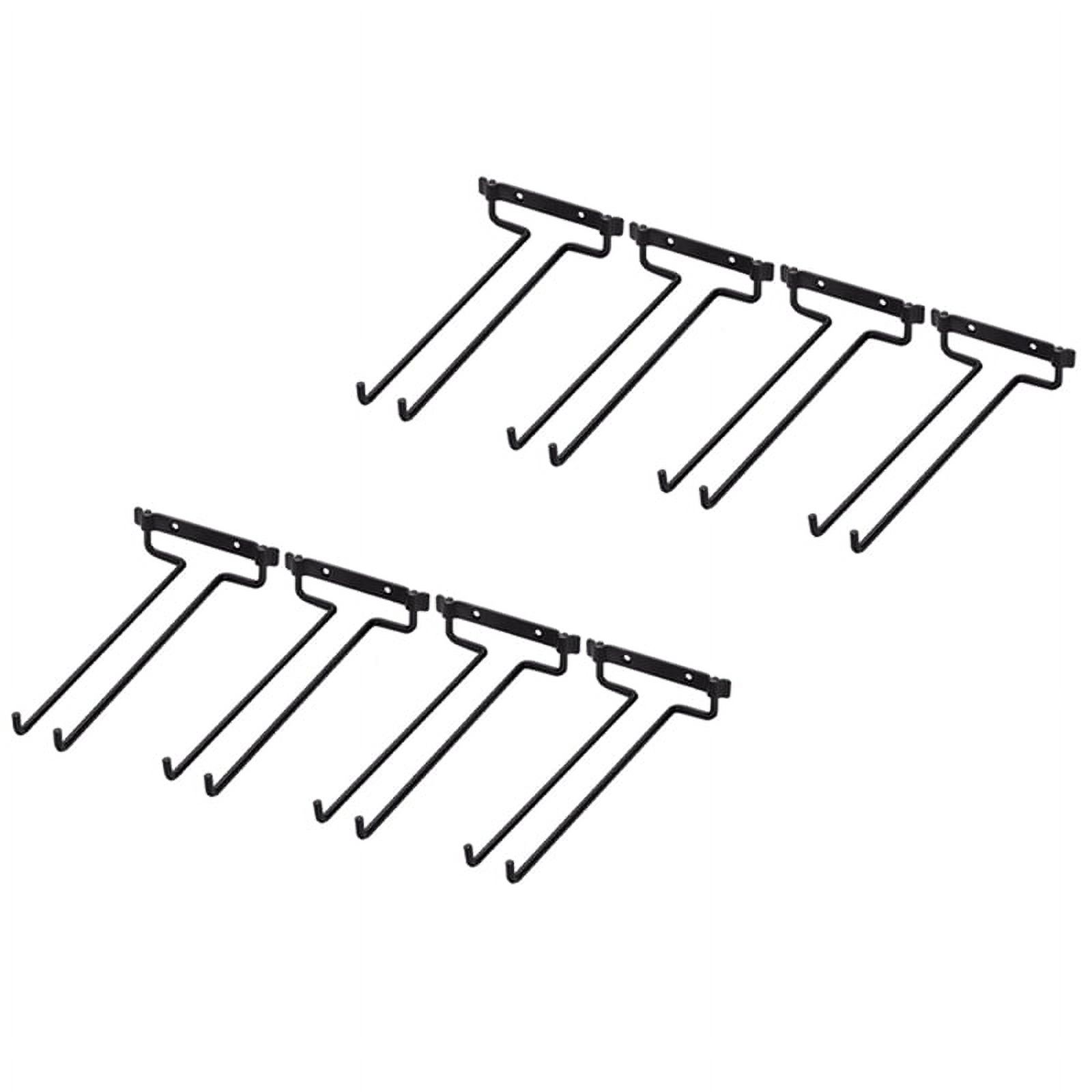8 Pcs Wine Glass Racks Hanging Rack Shelf Wine Cup Display Stand for