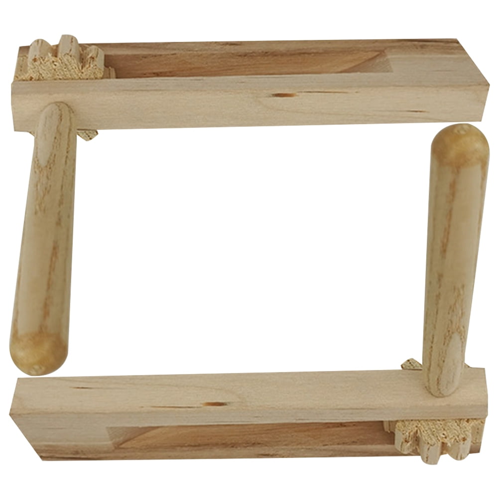 8 Pcs Wood Toys Manual Rotary Kids Noise Maker