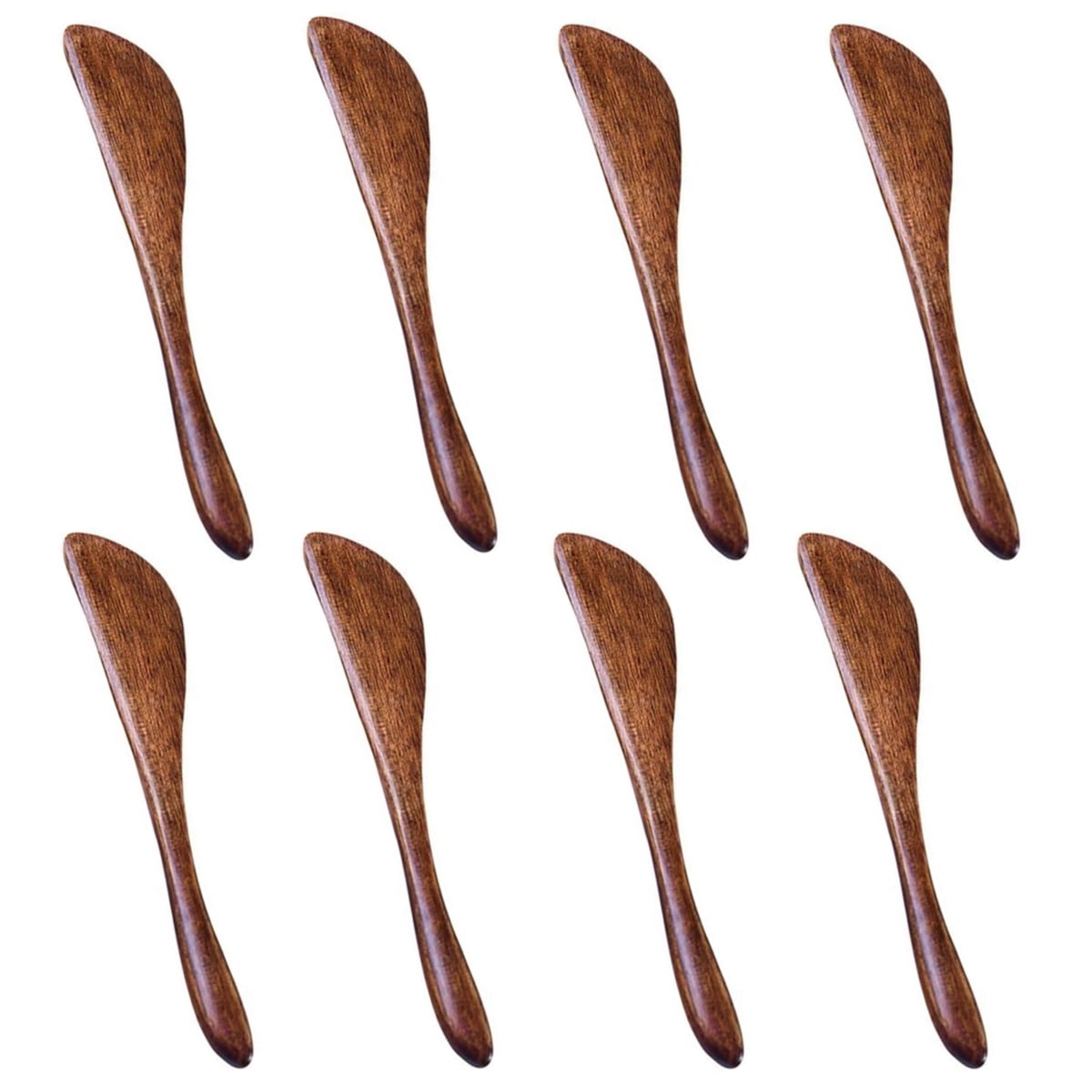 8 Pcs Wooden Butter Spreaders,Wood Butter Knife,Reusable Cheese ...