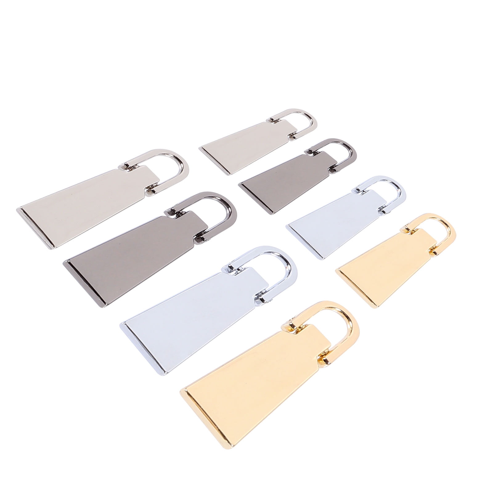 8 Pcs Zipper Pull Backpack Zipper Fittings Decor Clothes Zipper