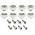 8 Pcs/set Shower Door Rollers Runners Wheels Replacement Part Bathroom