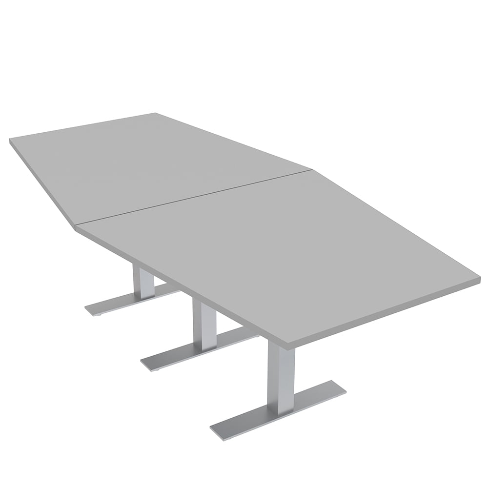 Skutchi Designs, Inc. 8 Person Hexagon Conference Room Table Metal T ...