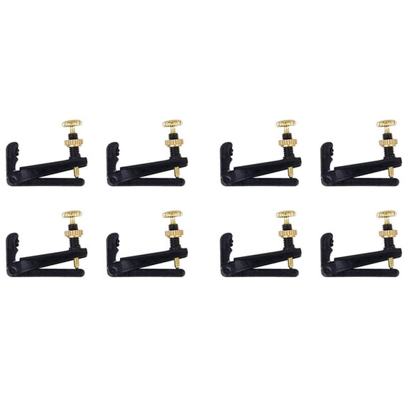 8 Piece 3/ 4-4/ 4 Violin Fine Tuner String Plate