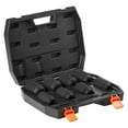 thumbnail image 1 of 8-Piece 3/4" Drive Axle Nut Impact Socket Set, SAE Deep Well Spindle Sockets - 6-Point, 1 of 11