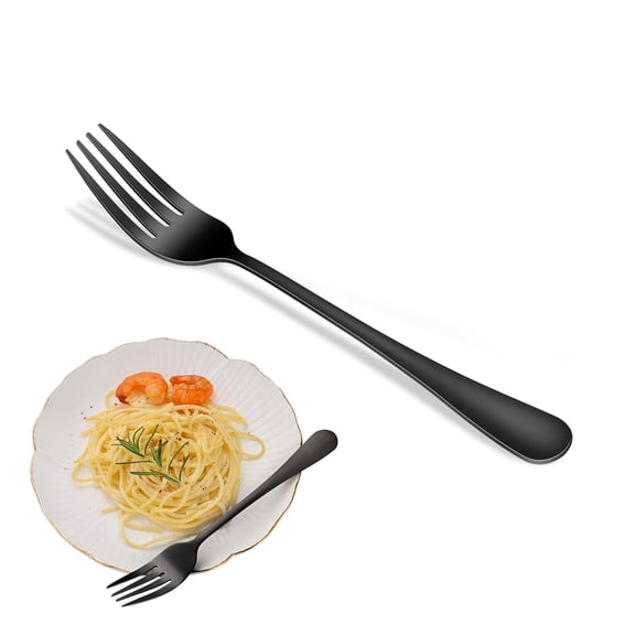 8-Piece 6.7 Inch Salad Forks Set,Durable Dishwasher Safe Stainless Steel Dessert Forks,Silverware Fork,Flatware Fork For Home Kitchen