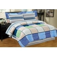 thumbnail image 1 of 8-Piece Adam Plaid Bed-in-a-Bag Comforter Set with Sheets & Pillowcases, Full, 1 of 4