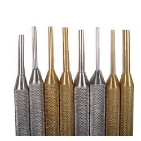 8 Piece Brass And Steel Mini Mandrel Set