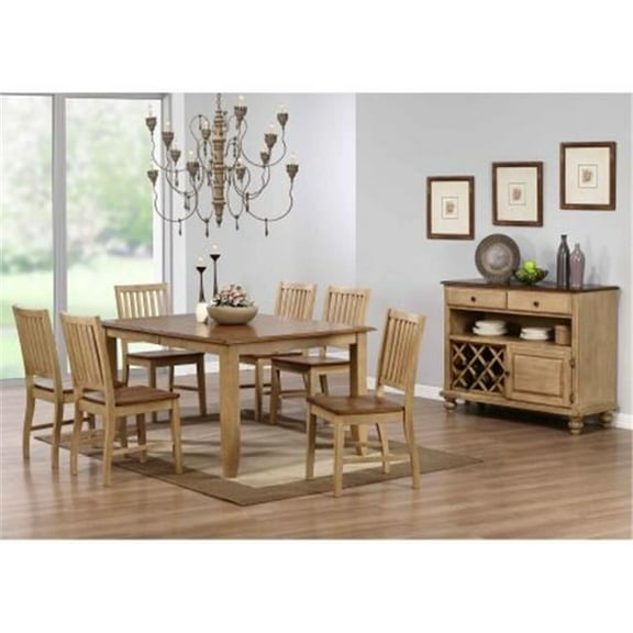 8 Piece Brook Double Pedestal Extension Dining Set with Server