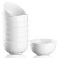 thumbnail image 1 of 8-Piece Ceramic Bowls Set, 4.5 Inch Small White Rice Bowls for Kitchen, Portion Control Dessert Ice Cream Prep Dipping Bowl, Microwave and Dishwasher Safe, 1 of 6