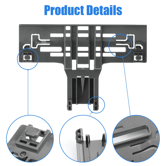 8-Piece Dishwasher Upper Rack Adjuster Kit, Compatible with Select Models