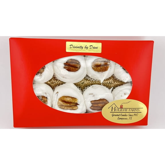 8 Piece Divinity Gift Box (With Pecans) Old Fashioned Divinity, Just Like Home Made