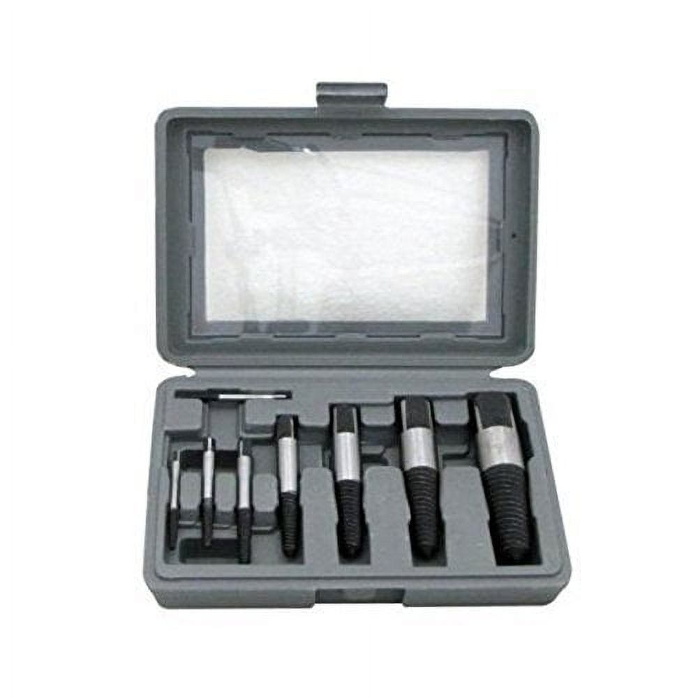 8 Piece Easy Out Reverse Drill Bits