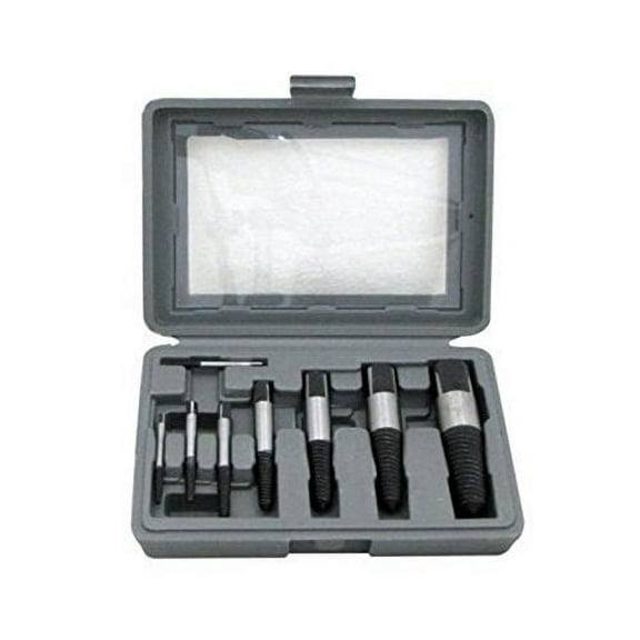 8 Piece Easy Out Reverse Drill Bits