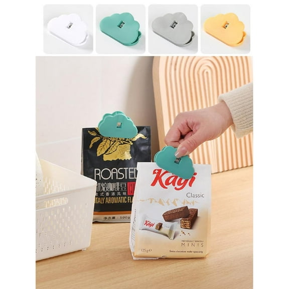 8-Piece Heavy Duty Chip Bag Clips Set Secure & Airtight Food Storage Sealing Clips for Freshness Preservation TIKA
